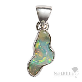 Anhänger aus äthiopischem Rohopal, Silber Ag 925 P1085