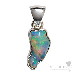 Anhänger aus äthiopischem Rohopal, Silber Ag 925 P1086