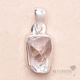Herkimer diamant přívěsek stříbro Ag 925 LOT109