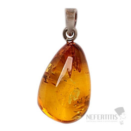 Amber pendant silver Ag 925 no. 11