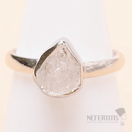 Herkimer diamond ring silver Ag 925 LOT110