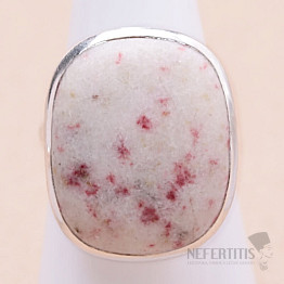 Cinnabarite ring silver Ag 925 KO111