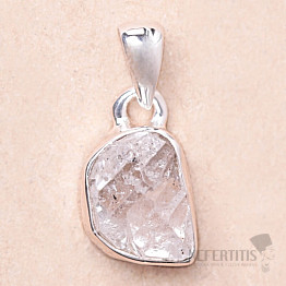 Herkimer diamant přívěsek stříbro Ag 925 LOT115