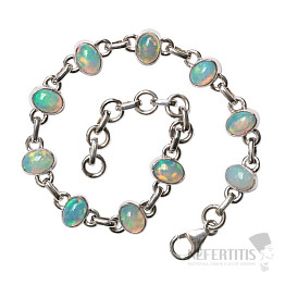 Opal Ethiopian bracelet silver Ag 925 B115