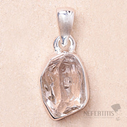 Herkimer diamant přívěsek stříbro Ag 925 LOT116