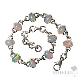 Opal Ethiopian bracelet silver Ag 925 B116