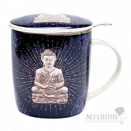 Hrnček na čaj Meditujúci Budha