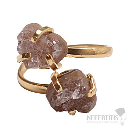 Be Beautiful Amethyst rosa Doppelring 117
