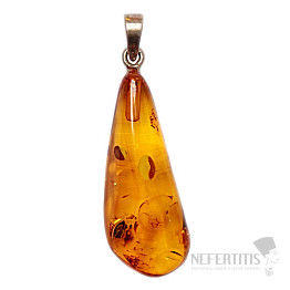 Amber pendant silver Ag 925 no. 12