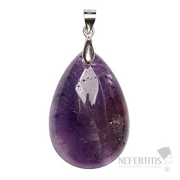 Ametyst přívěsek stříbro Ag 925 č. 12