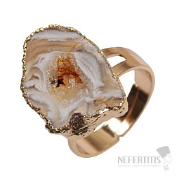 Agate Witch Ring Ring of Intention No. 12