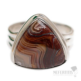 Lace agate Laguna Lace ring silver Ag 925 R1203