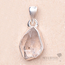 Herkimer diamant přívěsek stříbro Ag 925 LOT124