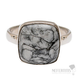 Pinolite silver ring Ag 925 R124