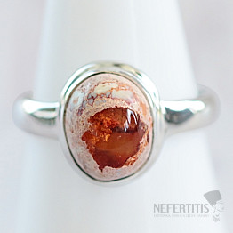 Opal Mexican fire ring silver Ag 925 R1257