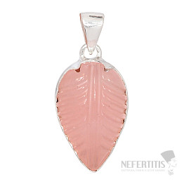 Růženín vyřezávaný přívěsek stříbro Ag 925 P128