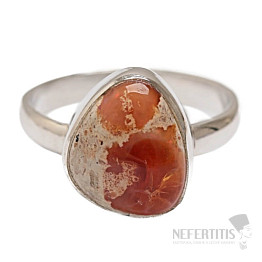 Opal Mexican fire ring silver Ag 925 R1288