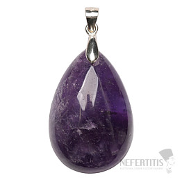Ametyst přívěsek stříbro Ag 925 č. 13