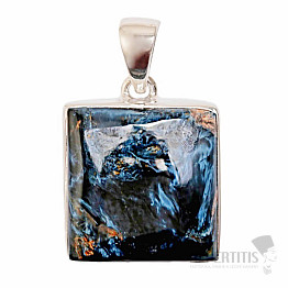 Pietersite pendant silver Ag 925 P13