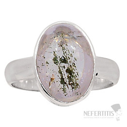 Lodolit - křišťál s inkluzemi prsten stříbro Ag 925 R1339