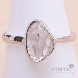 Herkimer Diamantring Silber Ag 925 KO136