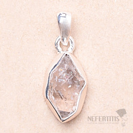 Herkimer diamant přívěsek stříbro Ag 925 LOT137