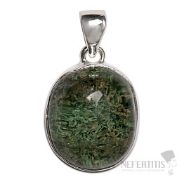 Lodolit - křišťál s inkluzemi přívěsek stříbro Ag 925 P1378