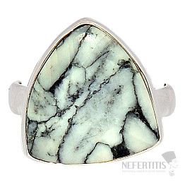 Pinolith-Ring Silber Ag 925 R139