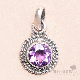Amethyst-Anhänger Silber Ag 925 MIX14