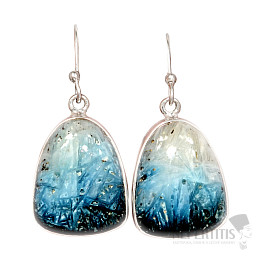 Glacierite earrings silver Ag 925 E14