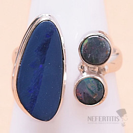 Opal Australischer Ring Design Silber Ag 925 LOT14