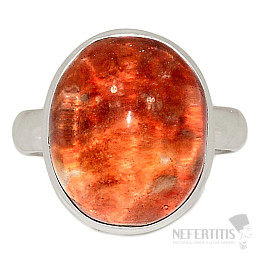 Lodolit - krištáľ s inklúziami prsteň striebro Ag 925 R1412