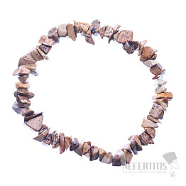 Jasper picture chopped bracelet