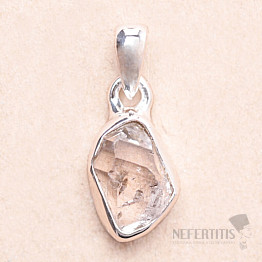 Herkimer diamant přívěsek stříbro Ag 925 LOT146