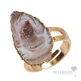 Agate Witch Ring Ring of Intention No. 15