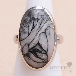 Pinolite silver ring Ag 925 R152