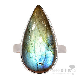 Labradorite rainbow ring silver Ag 925 R1522