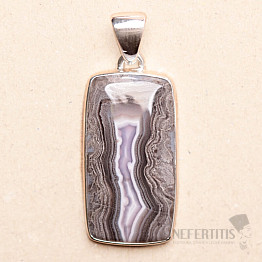 Agate Botswana pendant silver Ag 925 P1531