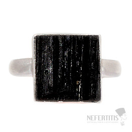 Tourmaline scoryl ring silver Ag 925 R1539