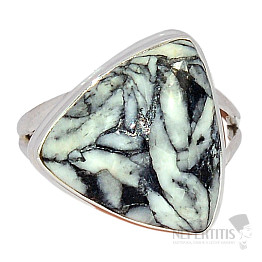 Pinolite silver ring Ag 925 R154