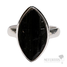 Tourmaline scoryl ring silver Ag 925 R1542