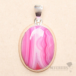 Agate Botswana pendant silver Ag 925 P1546