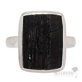 Tourmaline scoryl ring silver Ag 925 R1546