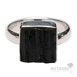 Tourmaline scoryl ring silver Ag 925 R1548