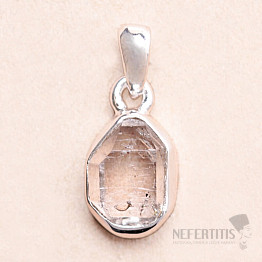 Herkimer diamant přívěsek stříbro Ag 925 LOT156