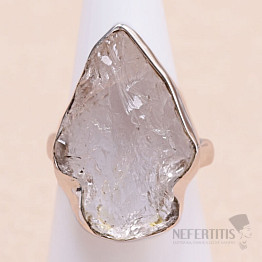 Lemur crystal ring silver Ag 925 R156