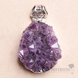 Amethyst-Anhänger Silber Ag 925 B1563