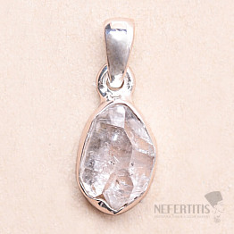 Herkimer diamant přívěsek stříbro Ag 925 LOT157