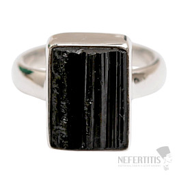 Turmalin-Scoryl-Ring, Silber Ag 925, R1574