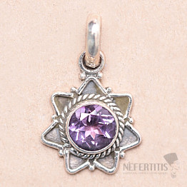 Amethyst-Anhänger Silber Ag 925 MIX16